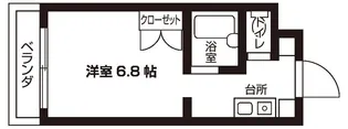 グランデール瑞穂【1階】の間取り