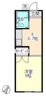 ハイツルミエール【1階】の間取り