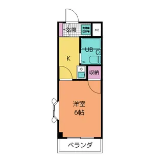 ファミール松風【2階】の間取り