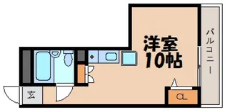 レジェンド船越南【4階】の間取り