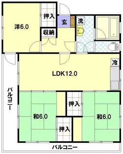 本多マンション【2階】の間取り