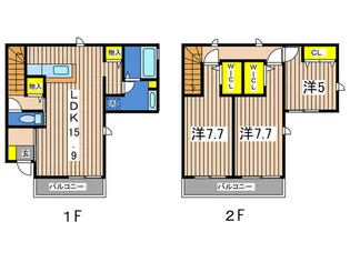 神奈川県横浜市戸塚区名瀬町【一戸建】の間取り