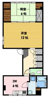 八木ビル【5階】の間取り