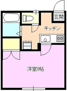 シャトレーゼ金井【1階】の間取り