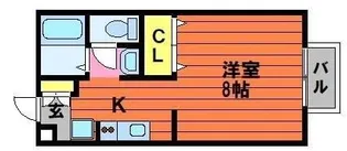 セジュール酒津【1階】の間取り