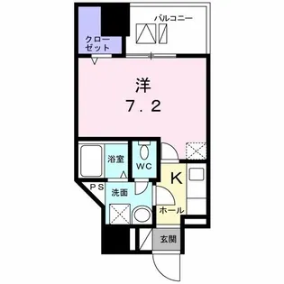 アネックスイシハラ【7階】の間取り