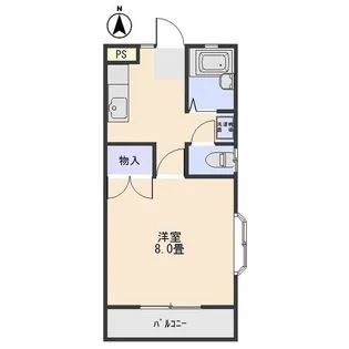 ロズマン・ジュネス【1階】の間取り