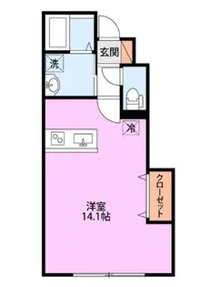 maison de Rich【1階】の間取り
