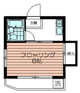 カンタドール下條【2階】の間取り