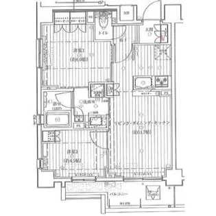 リュエル川崎パラッツオ【2階】の間取り