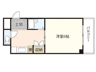 フラットモール【5階】の間取り