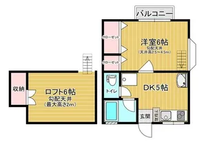 メゾン・ド・ユニオン【2階】の間取り