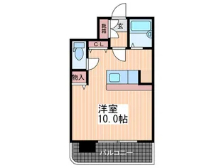 広島県広島市中区十日市町2【マンション】の間取り