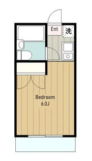 サンフラッツ橋戸【2階】の間取り