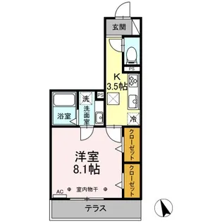 Dream House B【1階】の間取り