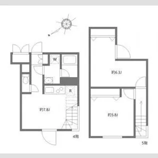リーガランド恵比寿の間取り