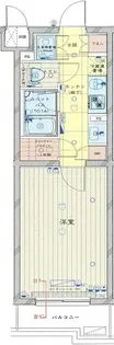 ルーブル中馬込弐番館【4階】の間取り