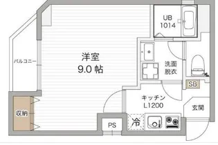 レピュア西葛西レジデンス【1階】の間取り