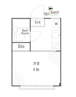 第三ハイツ【2階】の間取り