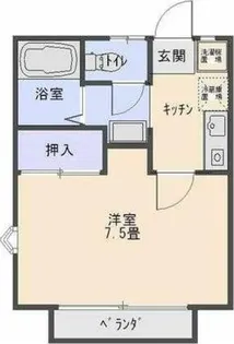 コーポミランダ【2階】の間取り