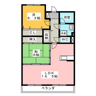 STAR DREAM【4階】の間取り