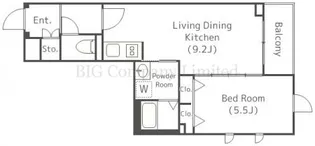 シャレー自由が丘カワベ第16【3階】の間取り