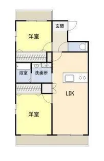 レセーナ【2階】の間取り