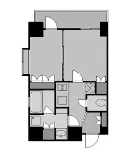 東京都中央区八丁堀3【マンション】の間取り