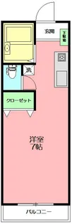 サイクルハイツ【2階】の間取り