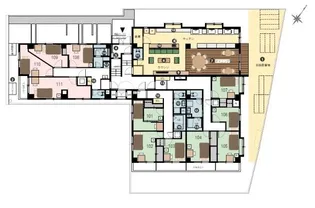 シェアス浦和【1階】の間取り