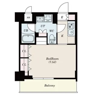 東京都江東区木場3【マンション】の間取り