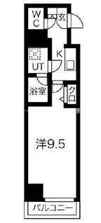 スパシエ日本橋エセンザ【2階】の間取り