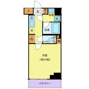 クレヴィスタ梅島【5階】の間取り