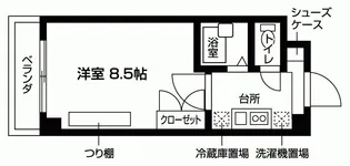 パル8HOUSE【2階】の間取り