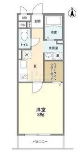 エコステージ王子神谷【1階】の間取り