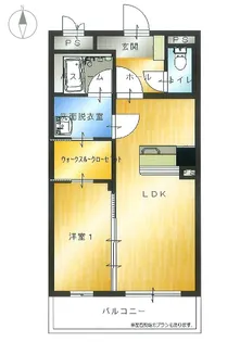 アスリードマンション【2階】の間取り