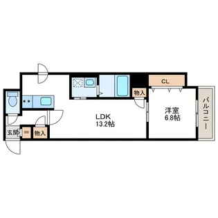 PRIME2・1 プライム2・1【2階】の間取り
