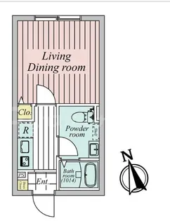 東京都練馬区豊玉上1【マンション】の間取り