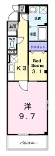 アルム久宝寺【3階】の間取り