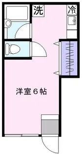 東京都小平市上水南町3【アパート】の間取り