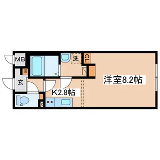 グランコンフォート末広【3階】の間取り
