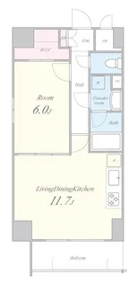 NEU CLAIR(ノイ クレール)【5階】の間取り