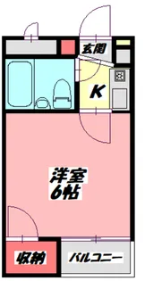 サードニックス【2階】の間取り