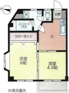北軽井沢第二マンション【3階】の間取り
