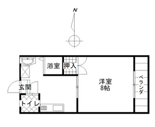 ブライトライツ高島パートII【4階】の間取り