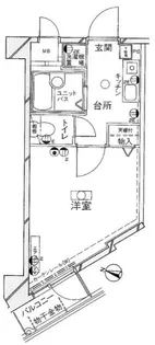 ロイヤルガーデン千鳥町【3階】の間取り