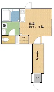 ハイツKAMEI(ハイツカメイ)【1階】の間取り