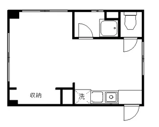 西麻布B.G.A【2階】の間取り