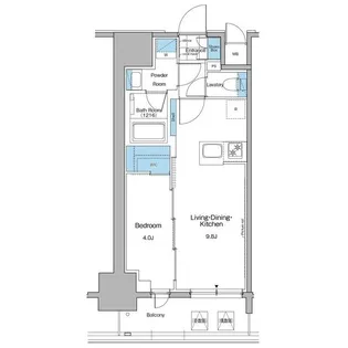 東京都台東区台東2【マンション】の間取り