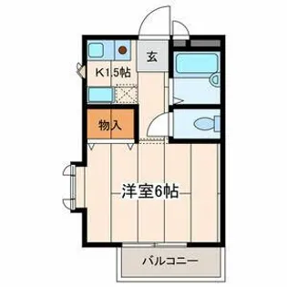 パステルプラザ【1階】の間取り